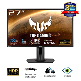 Màn hình HDR chuyên game TUF Gaming VG27AQ – 27 inch WQHD (2560x1440), IPS