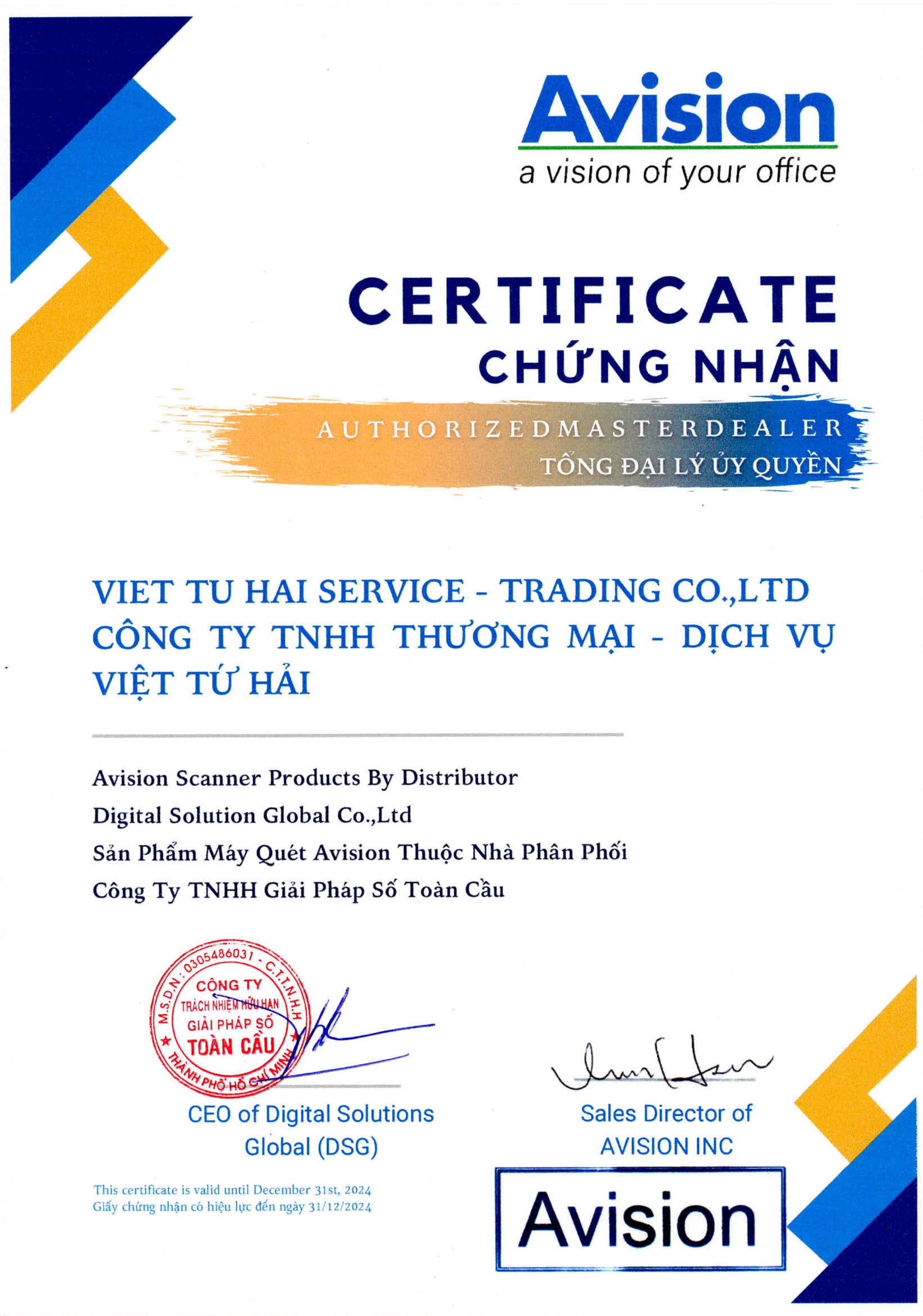 Việt Tứ Hải - Avision