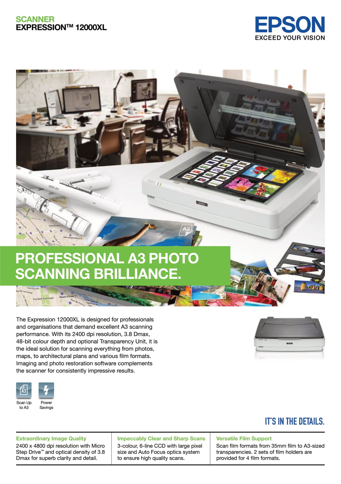 Epson SCANNER EXPRESSION 12000XL