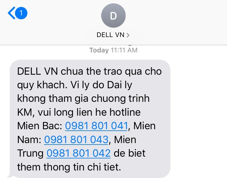 chương trình khuyến mãi của DELL 8