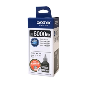 Mực in Brother BT6000BK Black Mực Brother T300/T310/T500/510W/T700/T710W/T800/MFC-T810W/T910W/T4000/T4500