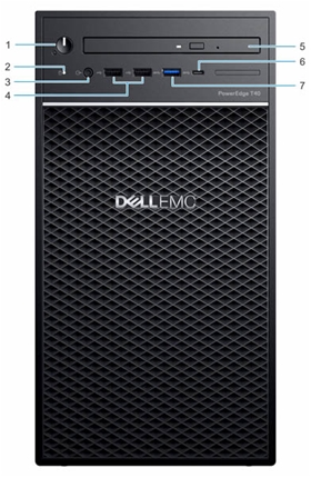 Server Dell PowerEdge T40 (Xeon E-2224G/8GB RAM/1TB HDD/DVDRW) - (42DEFT040-401)