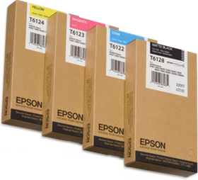 Epson  SPX450/X880 T612800 UltraChrome K3 220ml Matte Black Pigment Ink Cartridge (C13T612800)