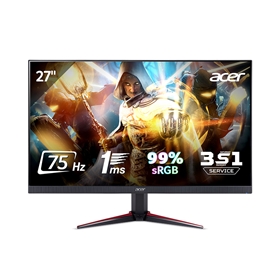 Màn hình Acer Nitro VG270 (27inch/FHD/IPS/75Hz/1ms/250nits/HDMI+VGA+Audio/Loa/Freesync)