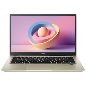 Laptop Acer Swift 3 Super SF314-71-74WD (NX.KAWSV.001)/ Gold/ Intel Core i7-12700H (4.7Ghz, 24MB)/ RAM 16GB/ 1TB SSD/ Intel Iris Xe Graphics/ 14inch WQ2.8K OLED/ Win 11H/ 1Yr